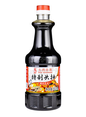增城特产正果大湾灶基酱油特制头抽830ML特级酿造豉油生抽调味品