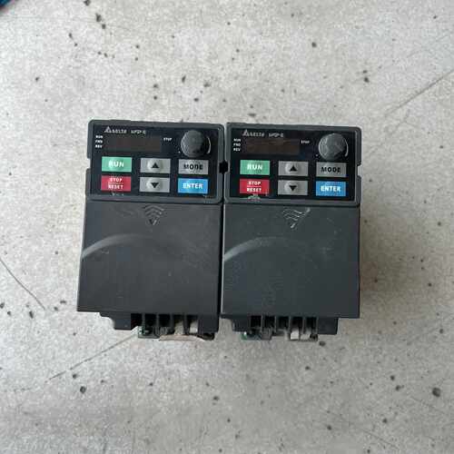 议价台达变频器0.75kw VFD007E43A 380v 拆机维修