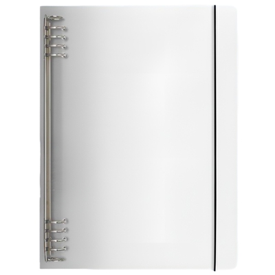 包邮【B5|A5|A6】MOOCAT6孔20孔不硌手活页夹磨砂透明本PP-无内芯