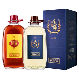 毛铺官方旗舰店荞酒5L43度长寿酒5L38度人参酒4.5L52度酒水正品