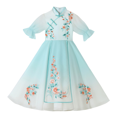 中小学生中国风合唱朗诵演出服