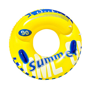 游泳圈成人加厚款儿童12岁以上防侧翻男女救生圈水上充气玩具浮圈