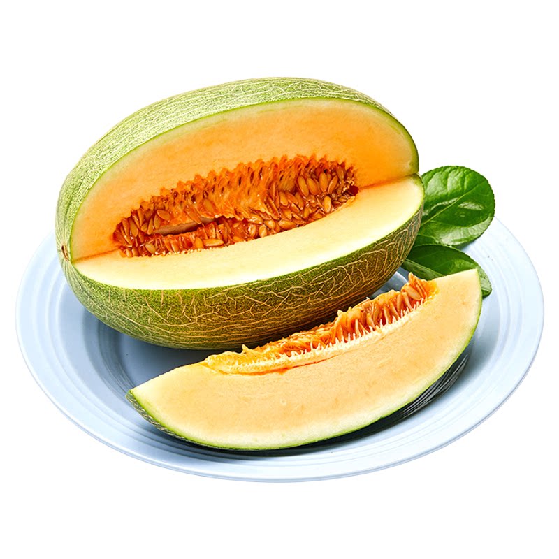 百果园店 甘肃沙漠西州蜜瓜应季时令新鲜水果甜瓜哈密瓜1000g+1粒