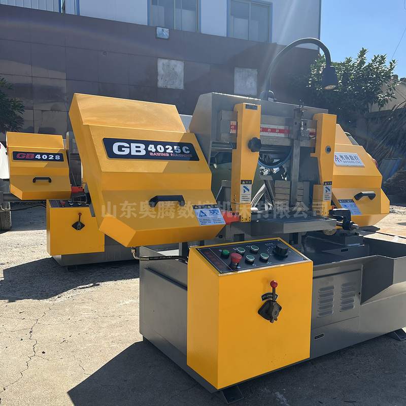 现货供应 GB4028剪刀锯床 双柱锯床G4025C 液压半自动角度加工