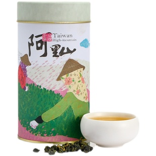 中国台湾阿里山高山茶珠露茶清香型茶叶150克罐装轻发酵回甘耐泡