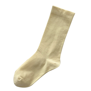 月子袜秋冬加厚长款产妇松口袜子女纯棉宽松无骨软糯冬季中筒堆堆