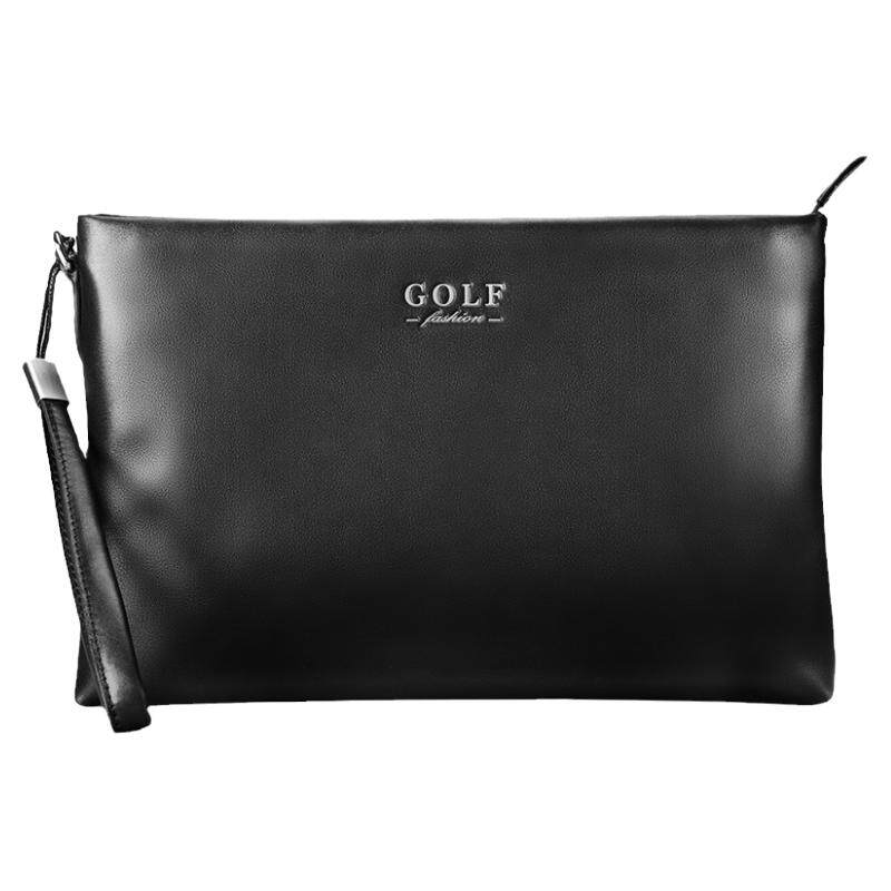 GOLF高尔夫手包男士真皮时尚信封包头层牛皮手抓包大容量手拿包潮