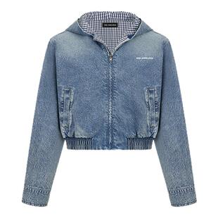 ANN ANDELMAN 25秋冬女士双面穿牛仔夹克外套银泰百货 301286