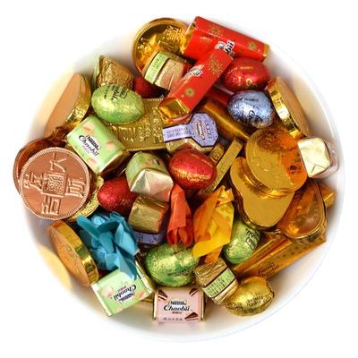 徐福记巧克力散装混合雀巢奇欧比喜糖糖果零食大礼包（代可可脂）