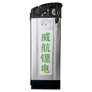 电动车锂电池48v折叠代驾外卖通用超轻大容量电瓶银鱼海霸锂电池