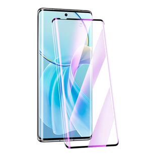 适用vivoy100钢化膜全屏覆盖抗蓝光曲面防指纹玻璃屏保vivoY100手机贴膜全包边高清Y100水凝膜无白边新款护眼