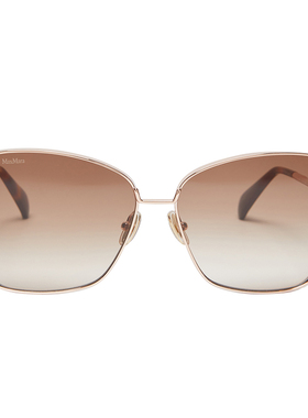 【臻选礼遇】【七夕礼物】MaxMara 装金属蝴蝶太阳眼镜4806054606