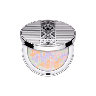 德国彩妆ARTDECO雅蔻银宝盒花漾幻彩蜜粉饼持久定妆控油散粉正品