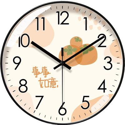 自动对时电波钟时钟客厅易普拉