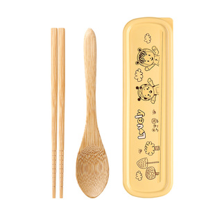 唐宗筷304不锈钢筷子食品级防滑筷勺套装高颜值学生成人便携餐具