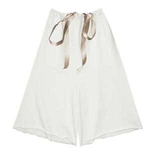 TROPICEYE 25春夏原创卫裤超宽裤休闲中低腰修身显瘦阔腿八分裤