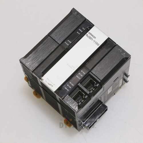 OMRON for parts NJ301-1100 Ver.1.10 CPU UNIT Powered on PLC-