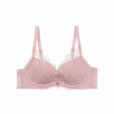 E-BRA薄款文胸女大胸显小内衣