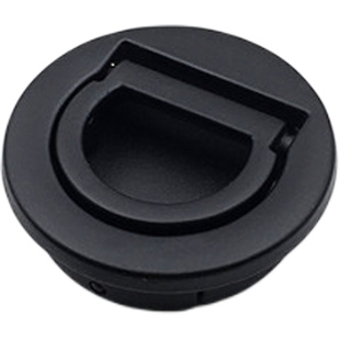 榻榻米床板暗拉手嵌入式抽屉橱柜消防门圆隐形拉环35把手锌合金