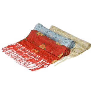 南京云锦研究所博物馆织锦丝巾真丝围巾伴手礼披肩礼盒新婚礼物