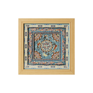 敦煌文创藻井纸雕灯卧室氛围灯睡眠桌面摆件小夜灯教师节生日礼物