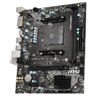 MSI/微星 A320M-A PRO 台式机M-ATX 主板 库存