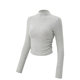 【羽织系列】gigt极吉瑜伽服女长袖普拉提训练骑行健身衣运动上衣