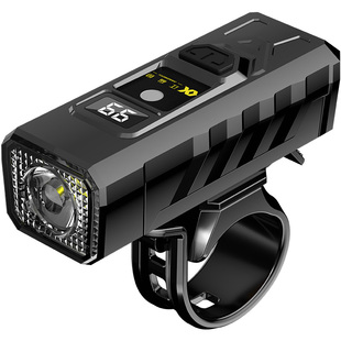 自行车夜间照明灯强光夜骑防水前灯山地车公路车单车专用前照灯