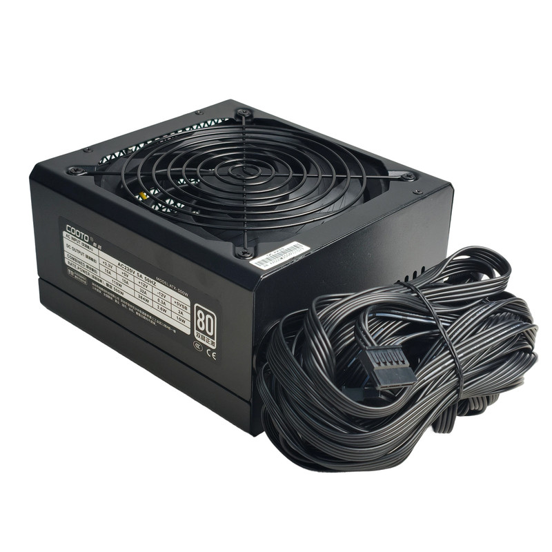全新额定500W台式ATX工业电源