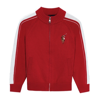 POLOWALK春季男童线衫开衫