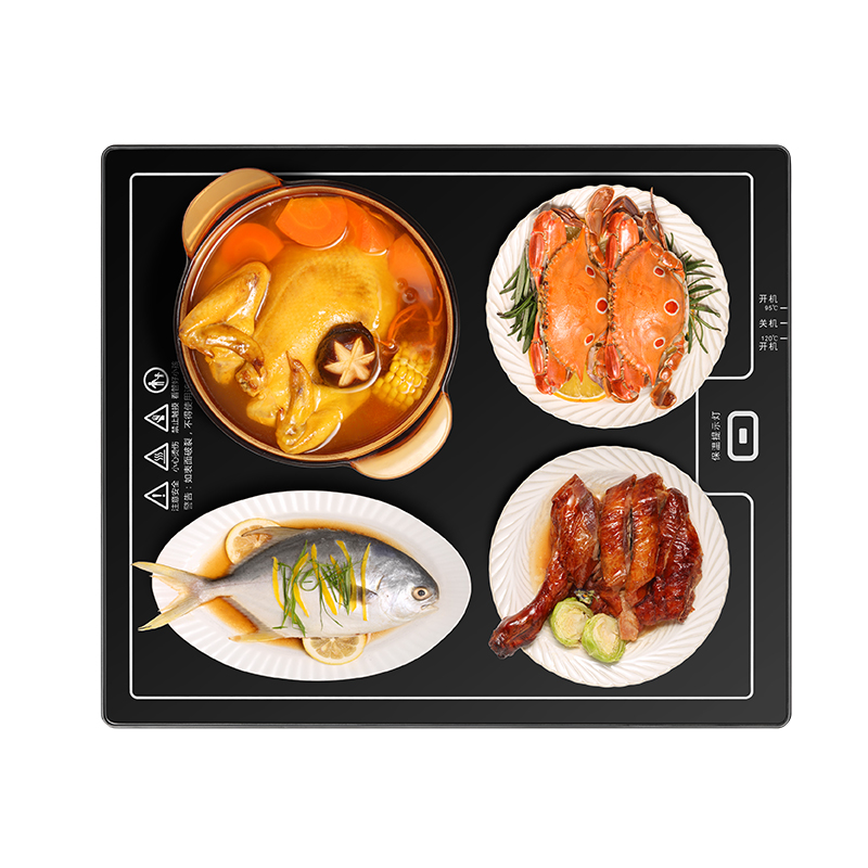 积米饭菜保温板家用方形热菜板电加热板热菜神器桌面多功能暖菜板