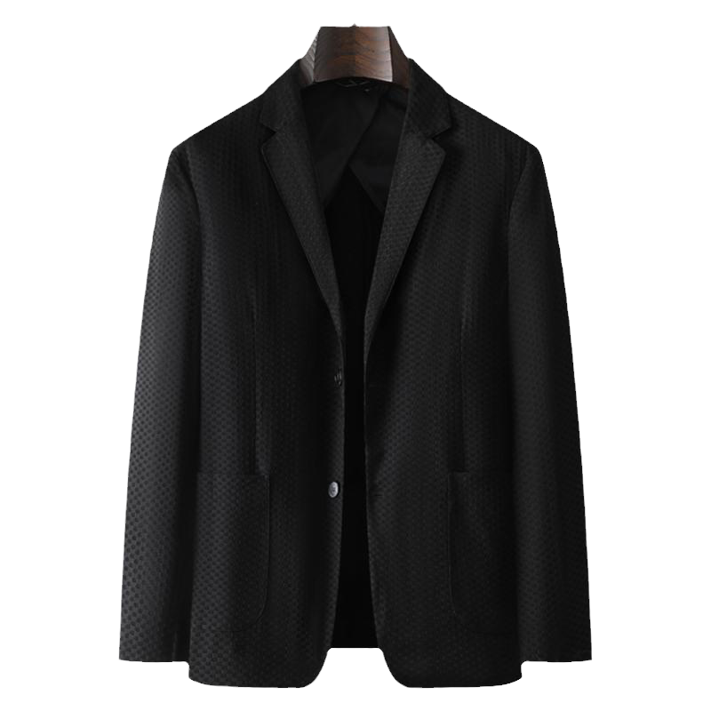 2024春夏新款加肥加大码西服男