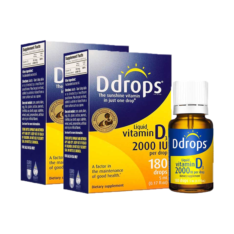 ddrops滴卓思成人维生素VD3滴剂