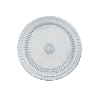 一次性餐具盘子食品级餐盘椭圆形酒席结婚菜盘塑料碟子透明酱料碟