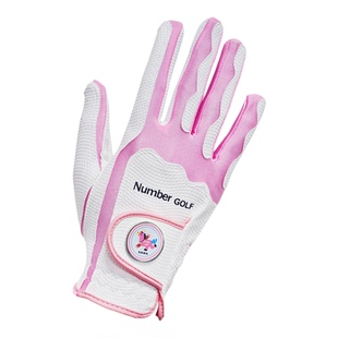 NUMBER高尔夫高尔夫手套防滑mark限定女士热销高端透气高尔夫球