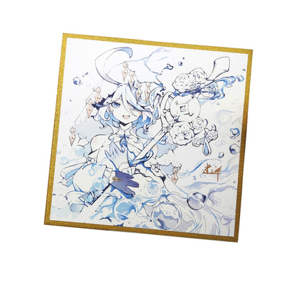 原神纳西妲钟离温迪影水神色纸