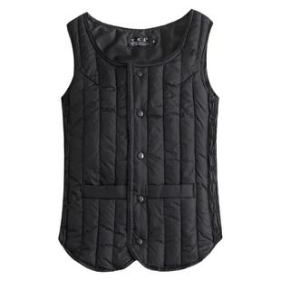 女士羽绒棉马甲2024秋冬新款保暖马夹修身坎肩显瘦轻薄内外穿背心