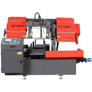 数控带锯床智能锯床金属切割机立柱锯床全自动金属带锯床4232锯床