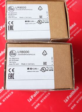 议价IFM LR8000 易福门全新电子液位传感器 LR0000B-BR34ASPKG/US