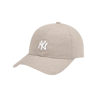 MLB官方 男女帽子情侣经典复古小标软顶棒球帽运动防晒遮阳CP77