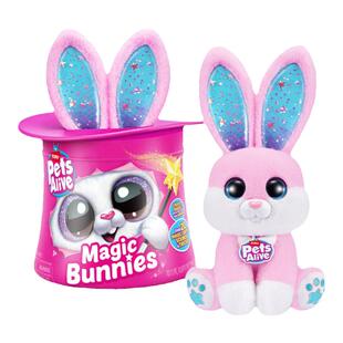 ZURU佩特宠物魔法邦妮兔女孩玩偶盲盒公仔兔子毛绒玩具电子宠物