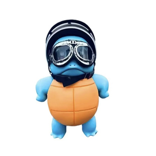 杰尼龟车尾挂件遥控可呲水能喷水搞怪公仔车载饰品摆件创意高级感