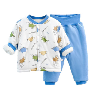 180克儿童睡衣男女童春秋冬装婴儿套装2025新款宝宝衣服外套棉服