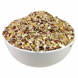 高粱稻谷玉米碎粒混合喂鸡鸽子玉米粒碎喂鸡通用高梁鸽粮食喂斗鸡