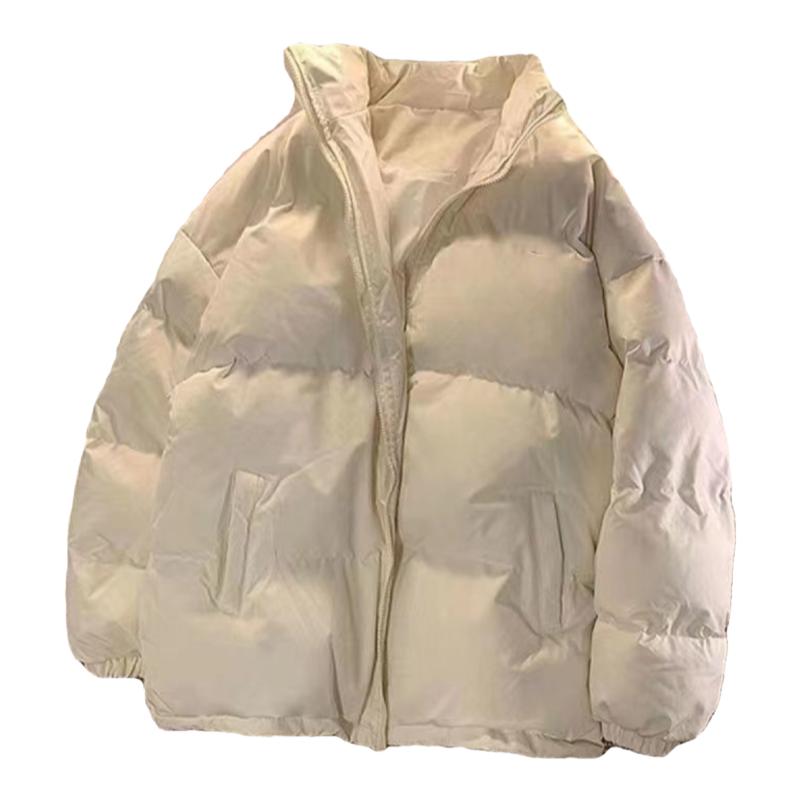 女童冬季羽绒服2025新款洋气外套大童短款轻薄白色保暖棉服韩版潮