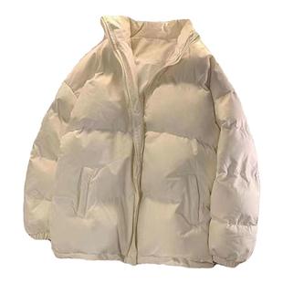 女童冬季羽绒服2025新款洋气外套大童短款轻薄白色保暖棉服韩版潮