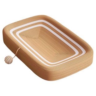 猫抓板窝全剑麻猫窝耐磨不掉屑玩具球一体式四季通用60cm猫咪用品