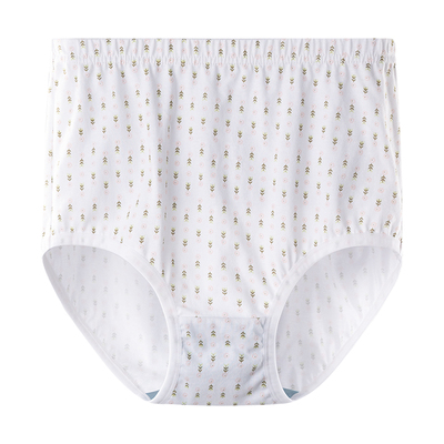 妈妈纯棉抗菌三角裤中老年内裤