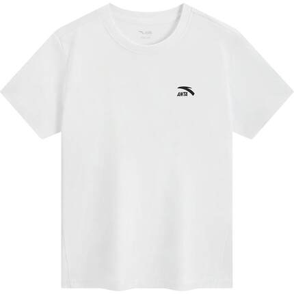 好洗T安踏儿童短T男童针织短袖衫2026年夏季新款速干透气跑步运动