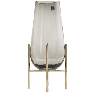 欧式轻奢创意透明支架玻璃花瓶现代简约客厅餐桌插花摆件水培装饰